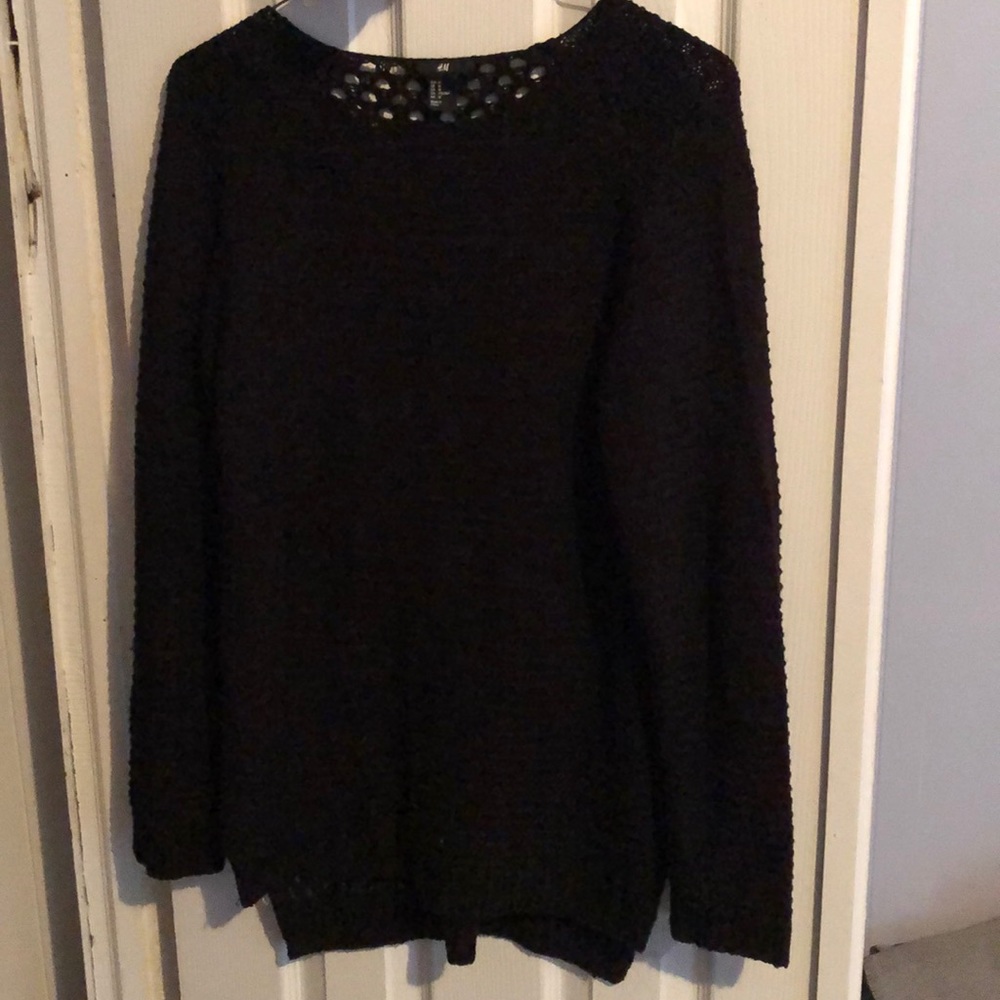 See through sweater
